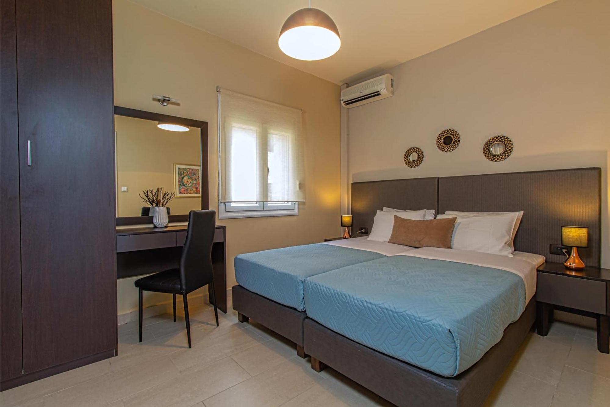 Theo Villas With Sea View Marathokefala Bilik gambar